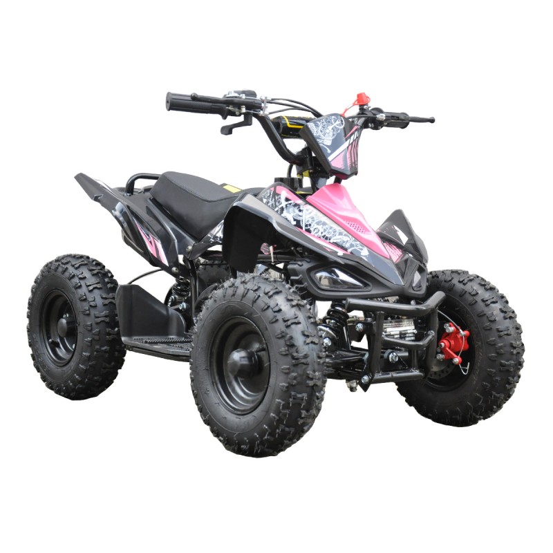 Kids 4 Wheeler Ride | MW Sports 49cc Quad Bike- Pink